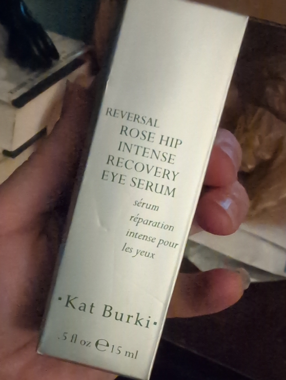 Kat Burki Reversal Rose Hip Intense Recovery Eye Serum NIB NEW IN BOX 15mL